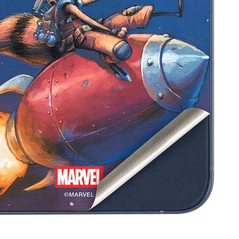 Marvel Rocket Raccoon Rocket Ride Galaxy A35 5G Skin